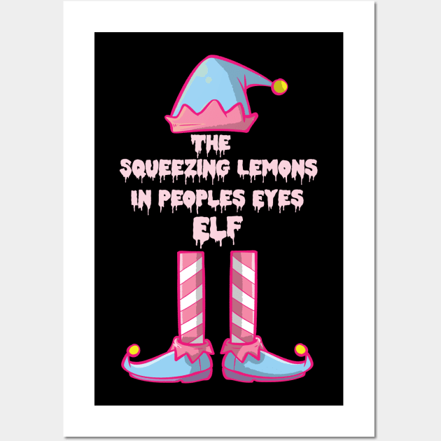 Pastel Goth Christmas Elf Kawaii Gothic Sarcastic Eboy Egirl Wall Art by TellingTales